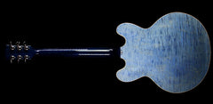 Gibson Memphis ES-335 Block Figured Top Electric Guitar Indigo