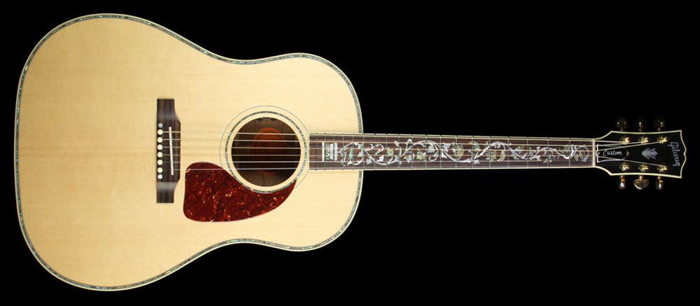Used Gibson Montana J-45 Limited Edition Vine Koa Acoustic Guitar Natural — 2