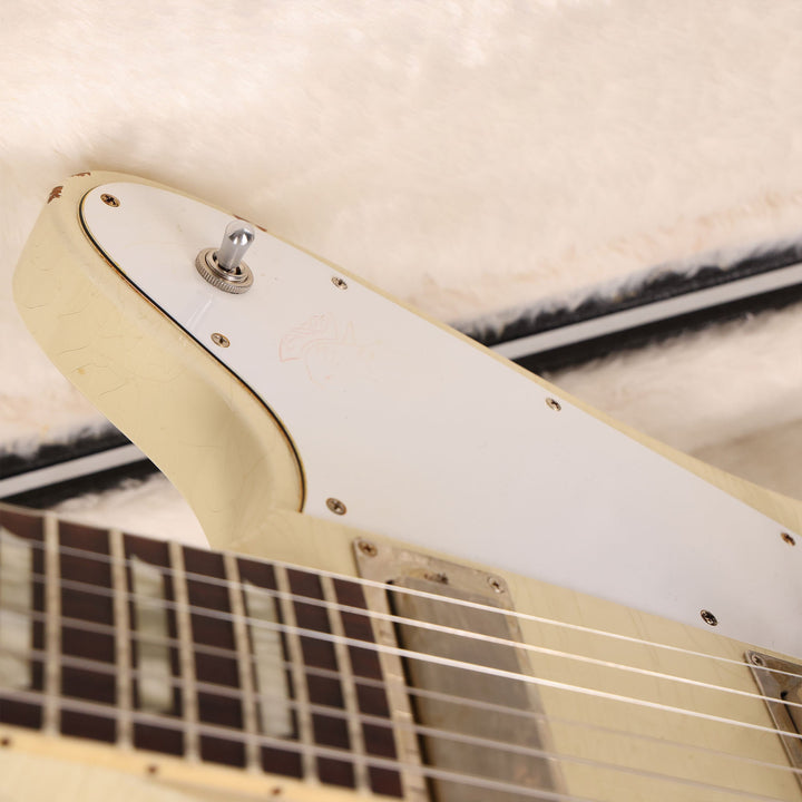 Gibson Custom Shop Johnny Winter 1964 Firebird V Murphy Lab Aged Polaris White 2021