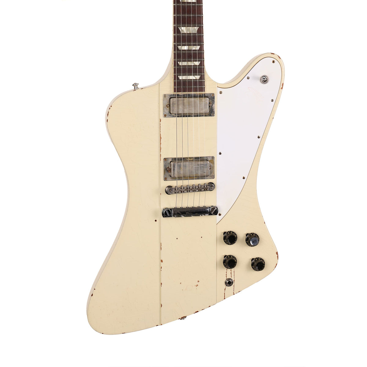 Gibson Custom Shop Johnny Winter 1964 Firebird V Murphy Lab Aged Polaris White 2021 — 6