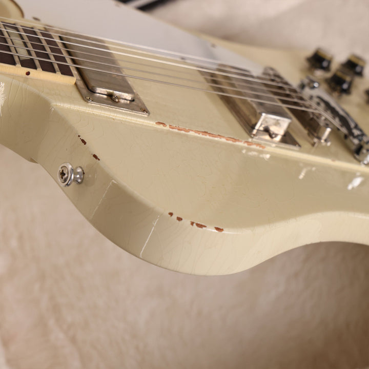 Gibson Custom Shop Johnny Winter 1964 Firebird V Murphy Lab Aged Polaris White 2021