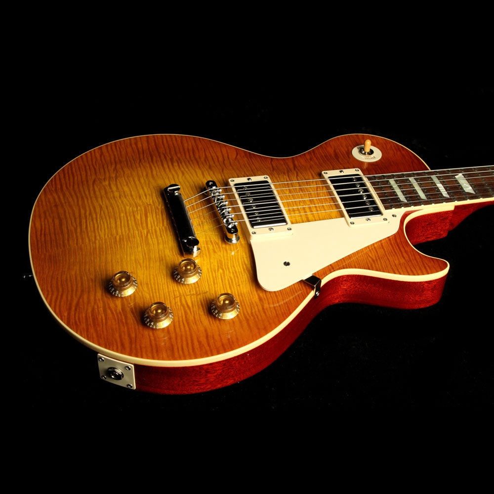 Gibson Custom Shop Standard Historic '59 Les Paul Gloss Electric Guitar Sunrise Teaburst — 5