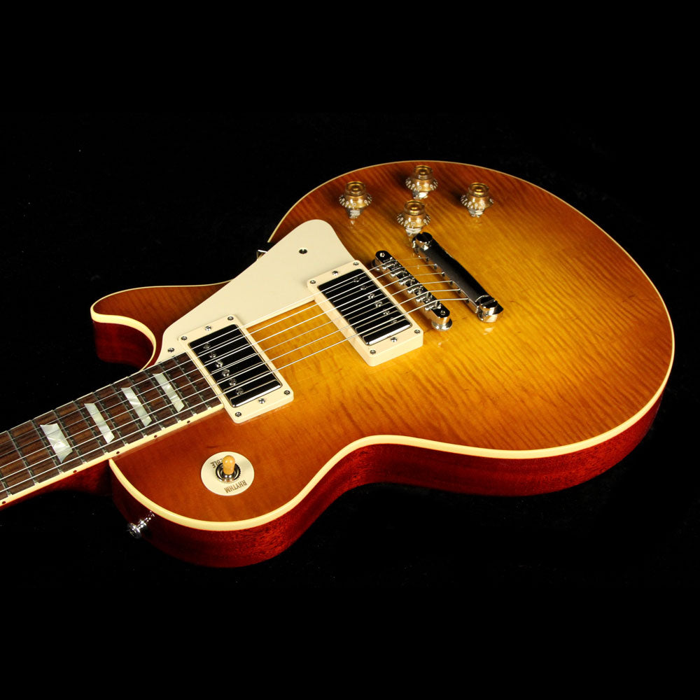 Gibson Custom Shop Standard Historic '59 Les Paul Gloss Electric Guitar Sunrise Teaburst — 6