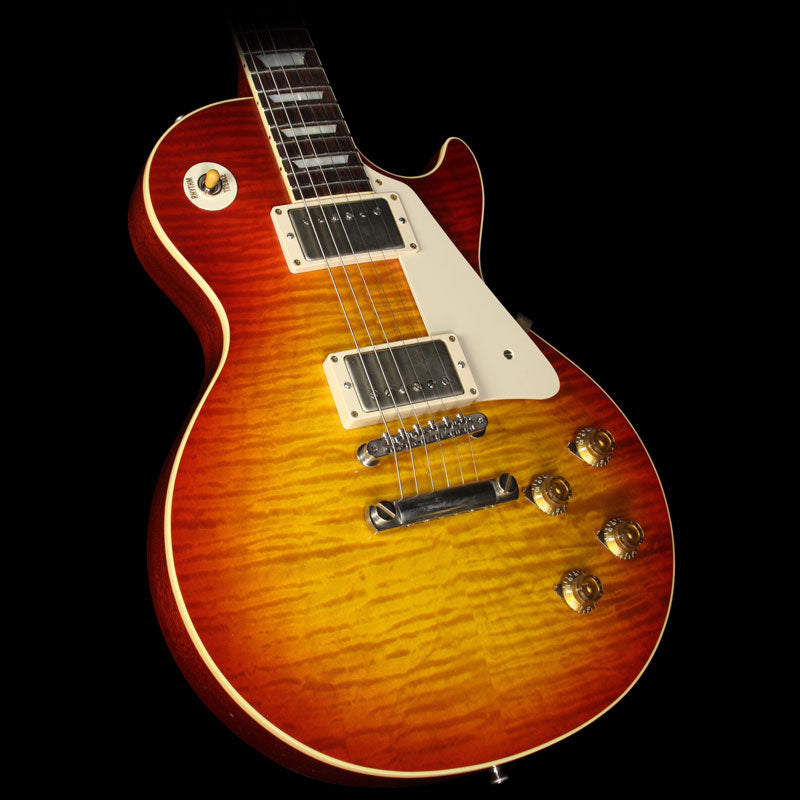 Used 2016 Gibson Custom Shop Standard Historic 1959 Les Paul Reissue Electric Guitar Washed Cherry — 1