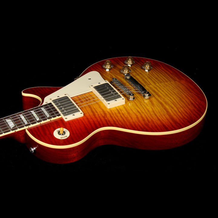 Used 2016 Gibson Custom Shop Standard Historic 1959 Les Paul Reissue Electric Guitar Washed Cherry