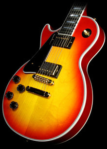 Used Gibson Custom Shop Les Paul Custom Left Handed Electric Guitar Heritage Cherry Sunburst