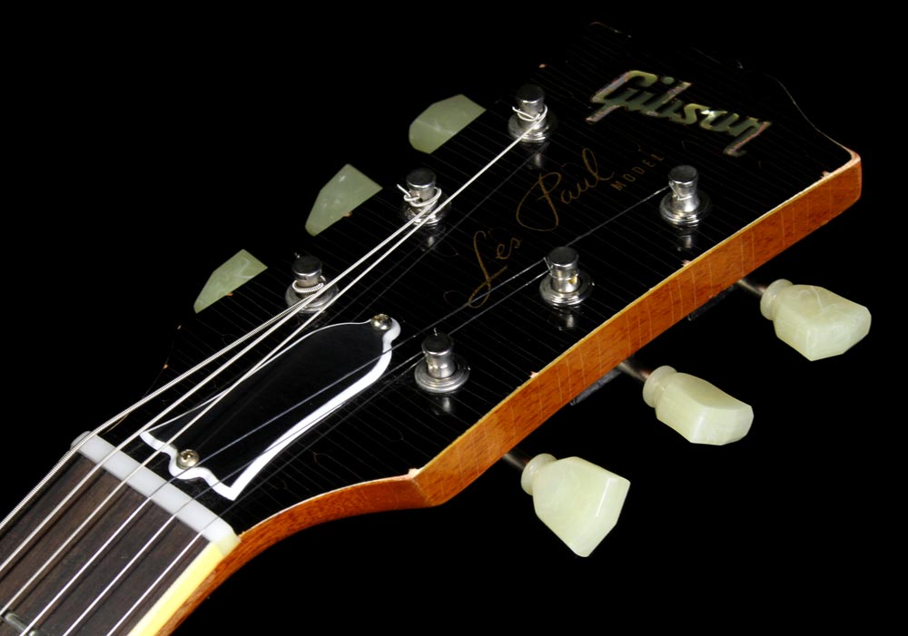 Used Gibson Custom Shop '59 Reissue Les Paul Reissue Heavy Aged Electric Guitar Lemonburst — 4