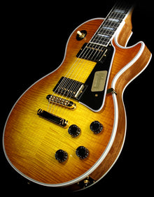 Gibson Custom Shop Les Paul Custom Figured Electric Guitar Honey Burst
