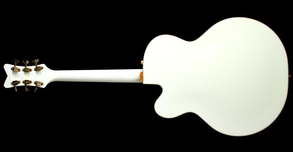 Used 2012 Gretsch G6136T White Falcon with Bigsby Electric Guitar White — 3