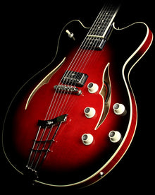 Used Hofner Verythin Electric Guitar Semi-Hollowbody Electric Guitar Dark Cherry