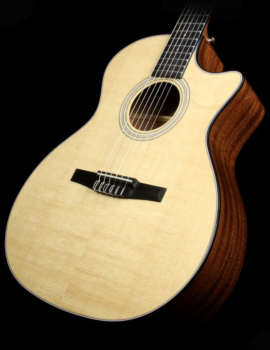 Used 2015 Taylor 314ce-N Nylon-String Grand Auditorium Acoustic Guitar Natural