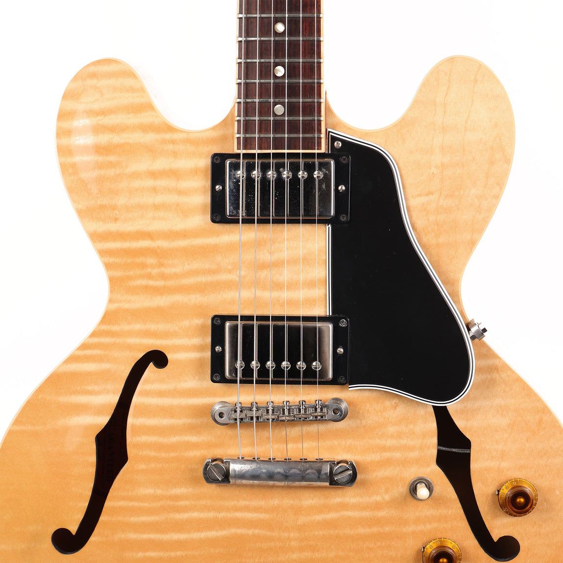Gibson Memphis ES-335 Figured Antique Natural 2005 | The Music Zoo