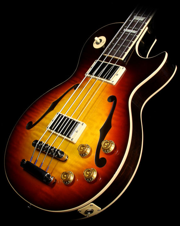 Used Gibson Memphis ES-Les Paul Bass Electric Bass Guitar Faded Darkburst
