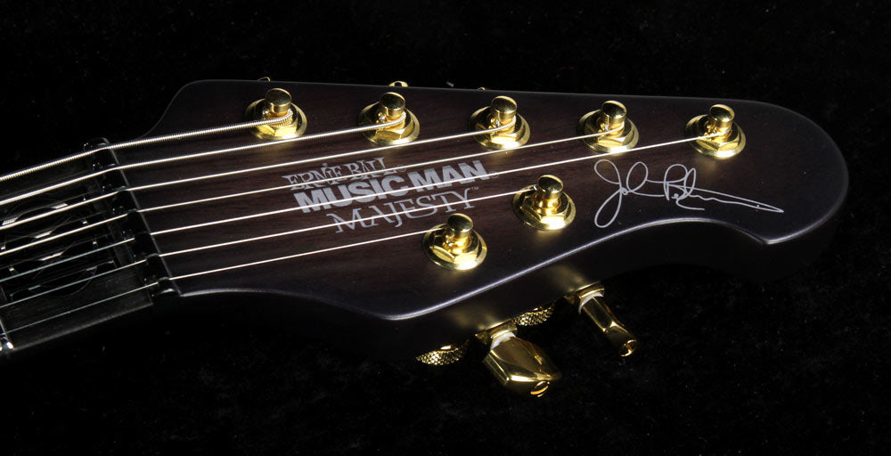 Ernie Ball Music Man John Petrucci Artisan Majesty 7 Seven-String Electric Guitar Nero Black — 4