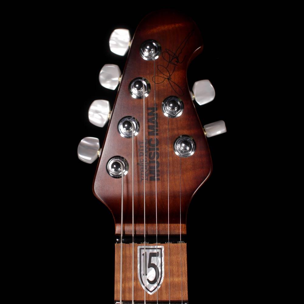 Ernie Ball Music Man John Petrucci JP15 Quilt Top Sahara Burst — 4