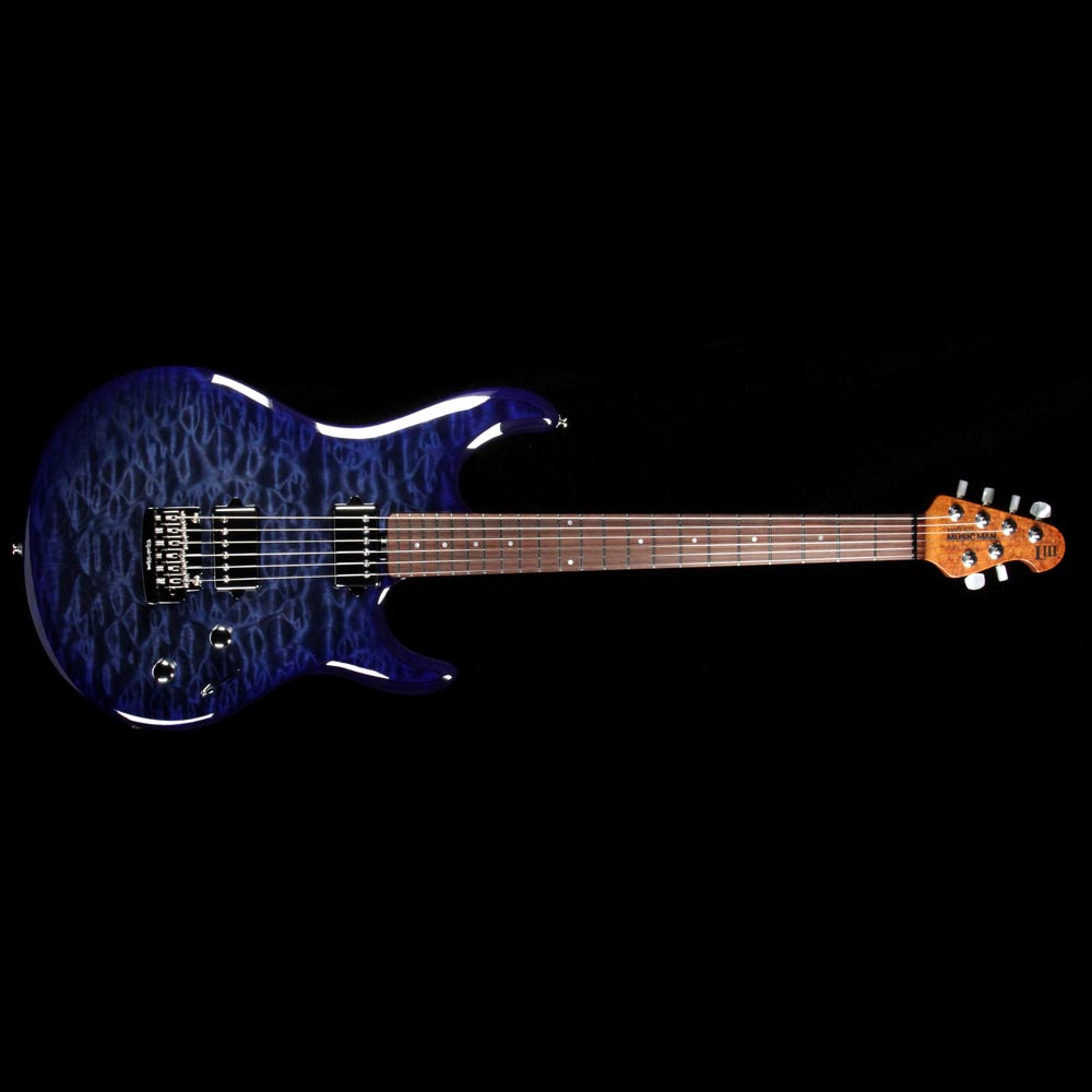Ernie Ball Music Man Luke III Ball Family Reserve Blueberry Burst — 2