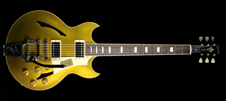Used Gibson Custom Shop Johnny A. Standard with Bigsby Electric Guitar Goldtop