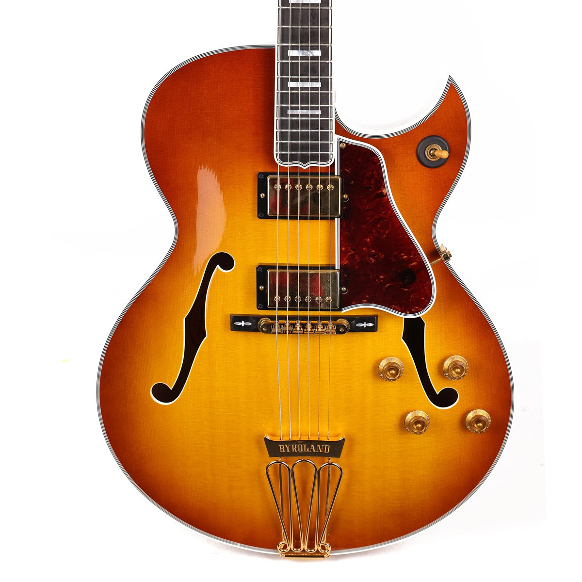 Gibson Custom Shop Crimson Division Byrdland Sunburst 2012 — 8