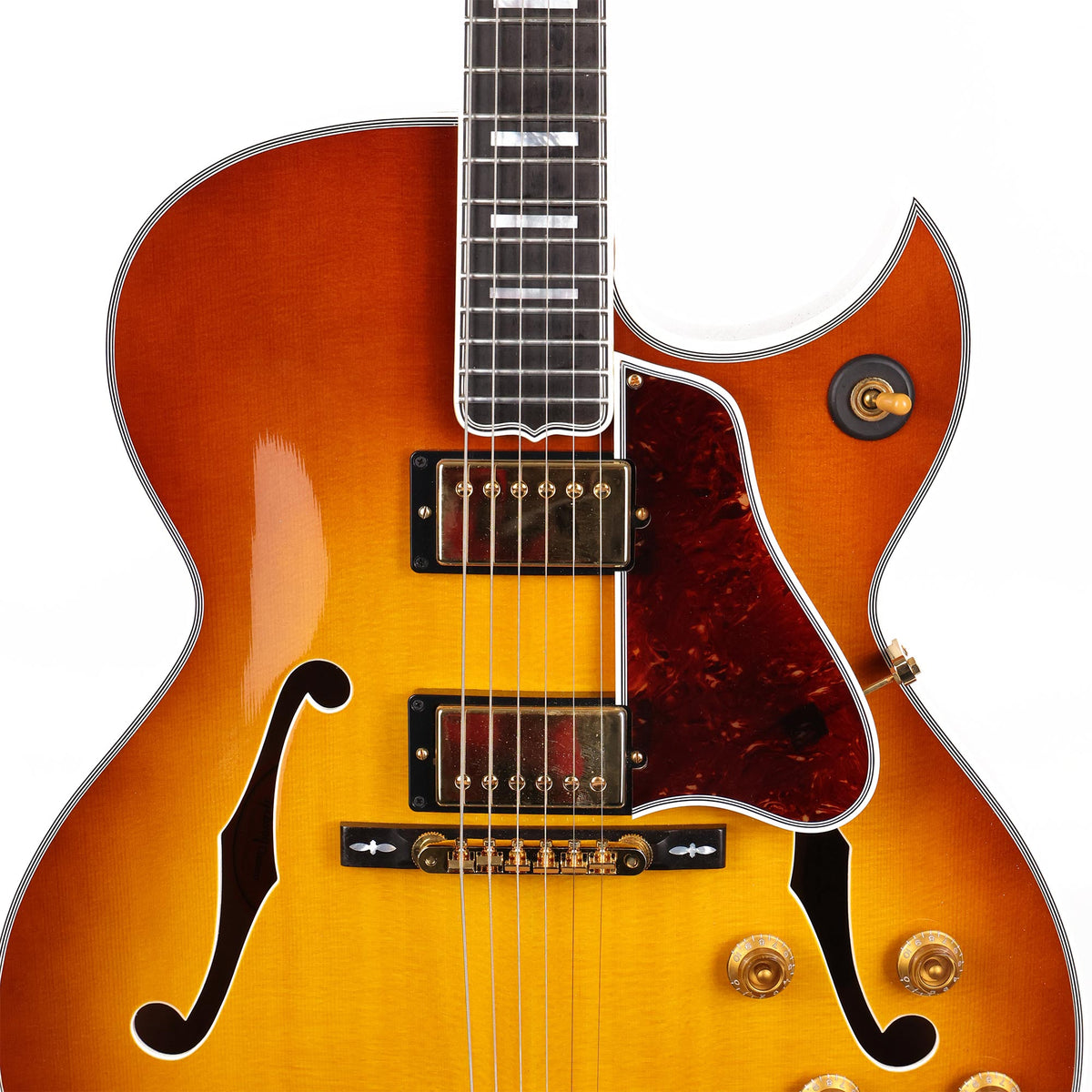 Gibson Custom Shop Crimson Division Byrdland Sunburst 2012 — 6