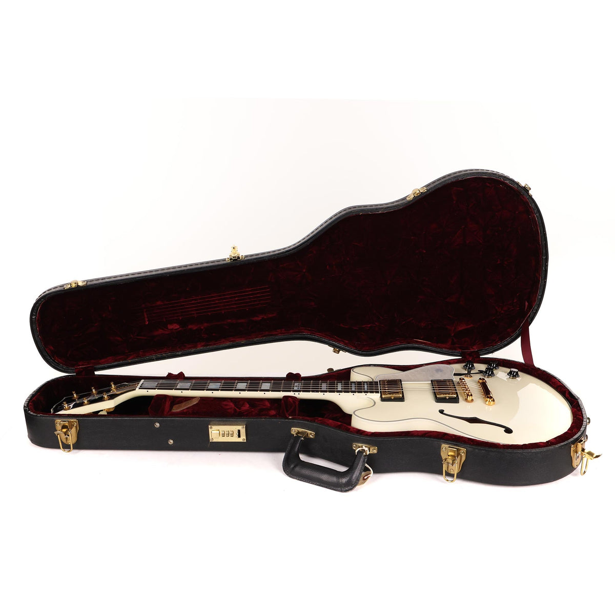 Gibson Custom Shop 10th Annversary CS-356 Diamond White Sparkle 2003 — 10