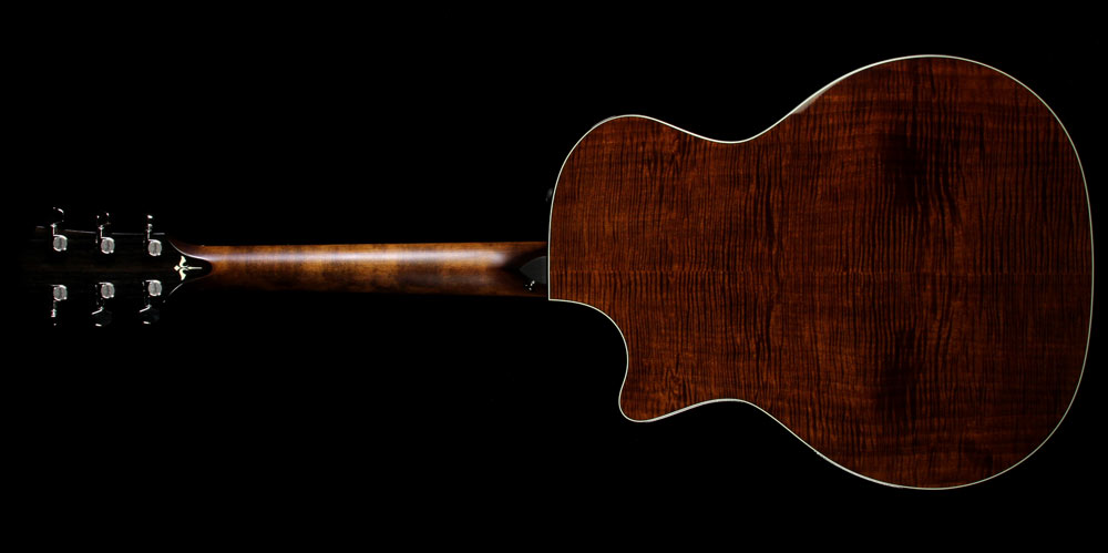 Taylor 614ce Grand Auditorium Acoustic Guitar Brown Sugar Stain — 3