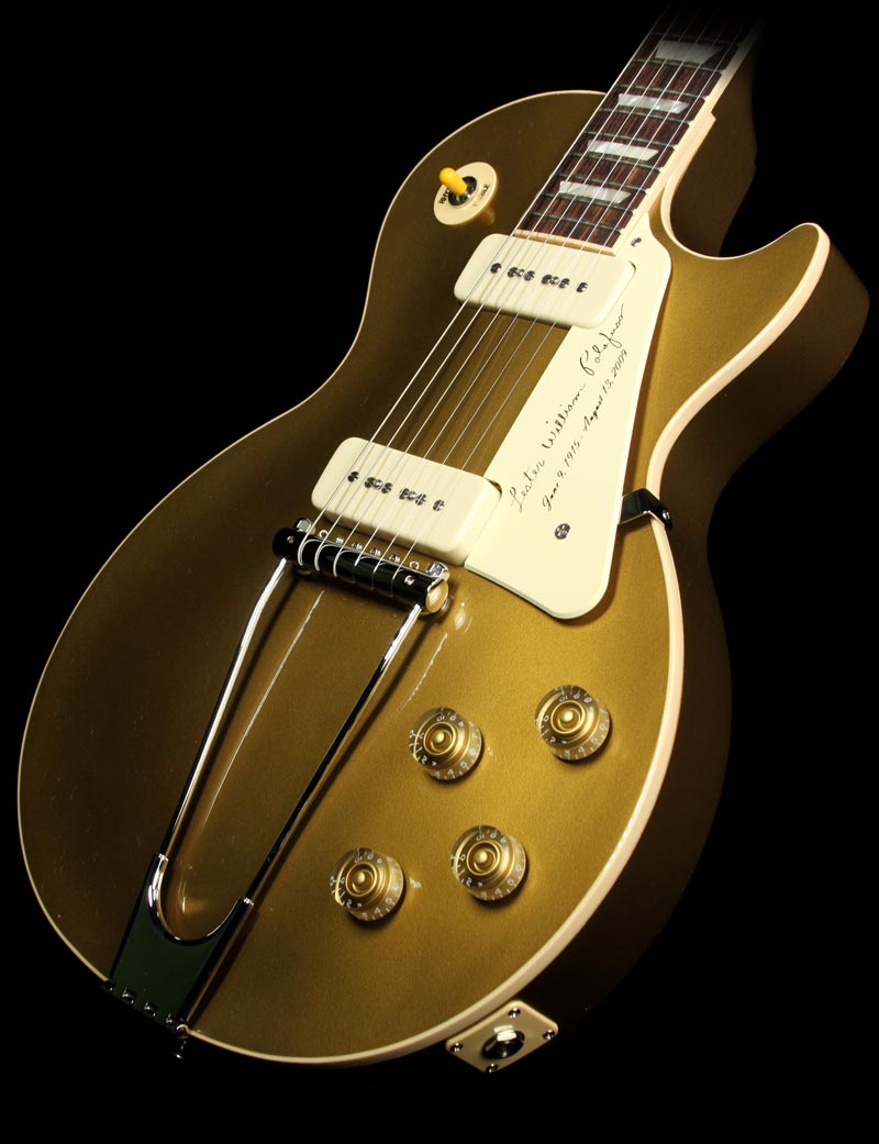 Used Gibson Tribute to Les Paul Electric Guitar Bullion Gold — 1