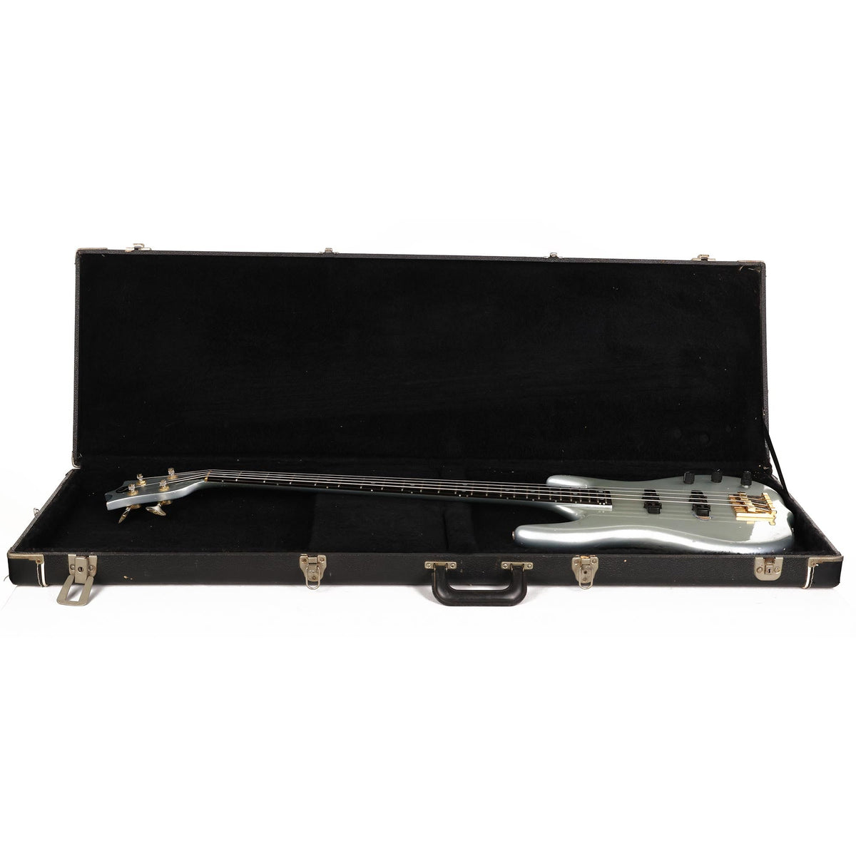 1987 Ken Smith 4-String Bass Silver — 12
