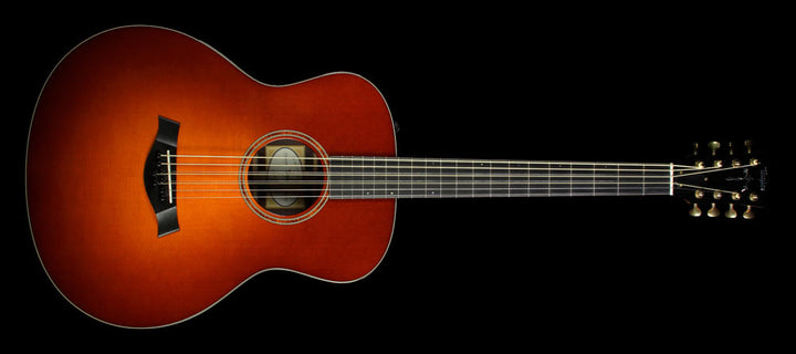 Used 2015 Taylor Custom Shop BTO 8 String Baritone Grand Symphony Indian Rosewood Acoustic Guitar Natural