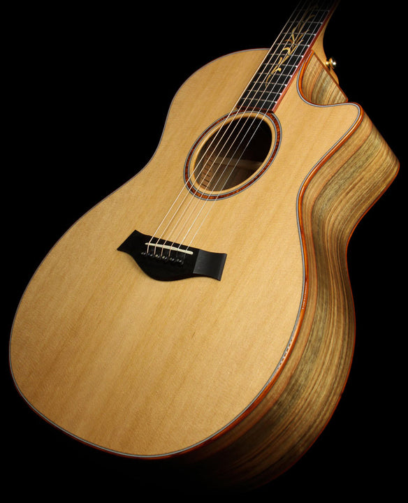 Taylor Custom Shop BTO Grand Auditorium Western Red Cedar Acoustic Guitar Natural