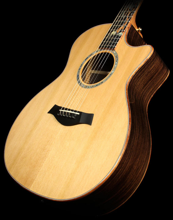 Taylor Custom Shop BTO Grand Auditorium Indian Rosewood Acoustic Guitar Natural