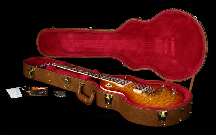 Used Gibson Les Paul Standard Electric Guitar Quilt Top Heritage Cherry Sunburst