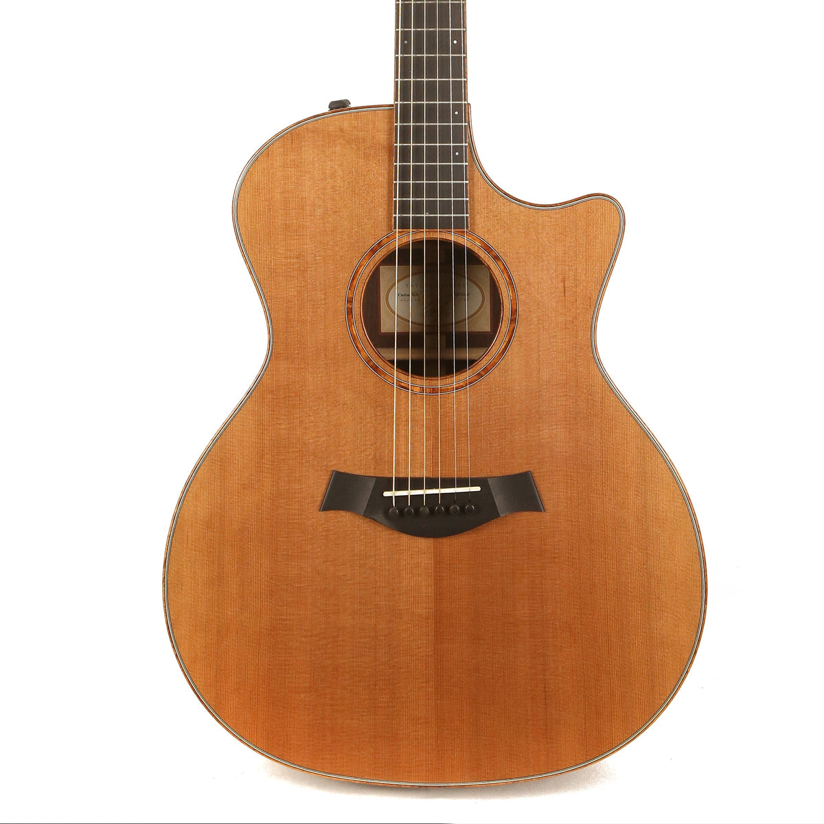 Taylor Custom Shop Grand Auditorium Acoustic-Electric Western Red Cedar and Indian Rosewood 2013 — 1