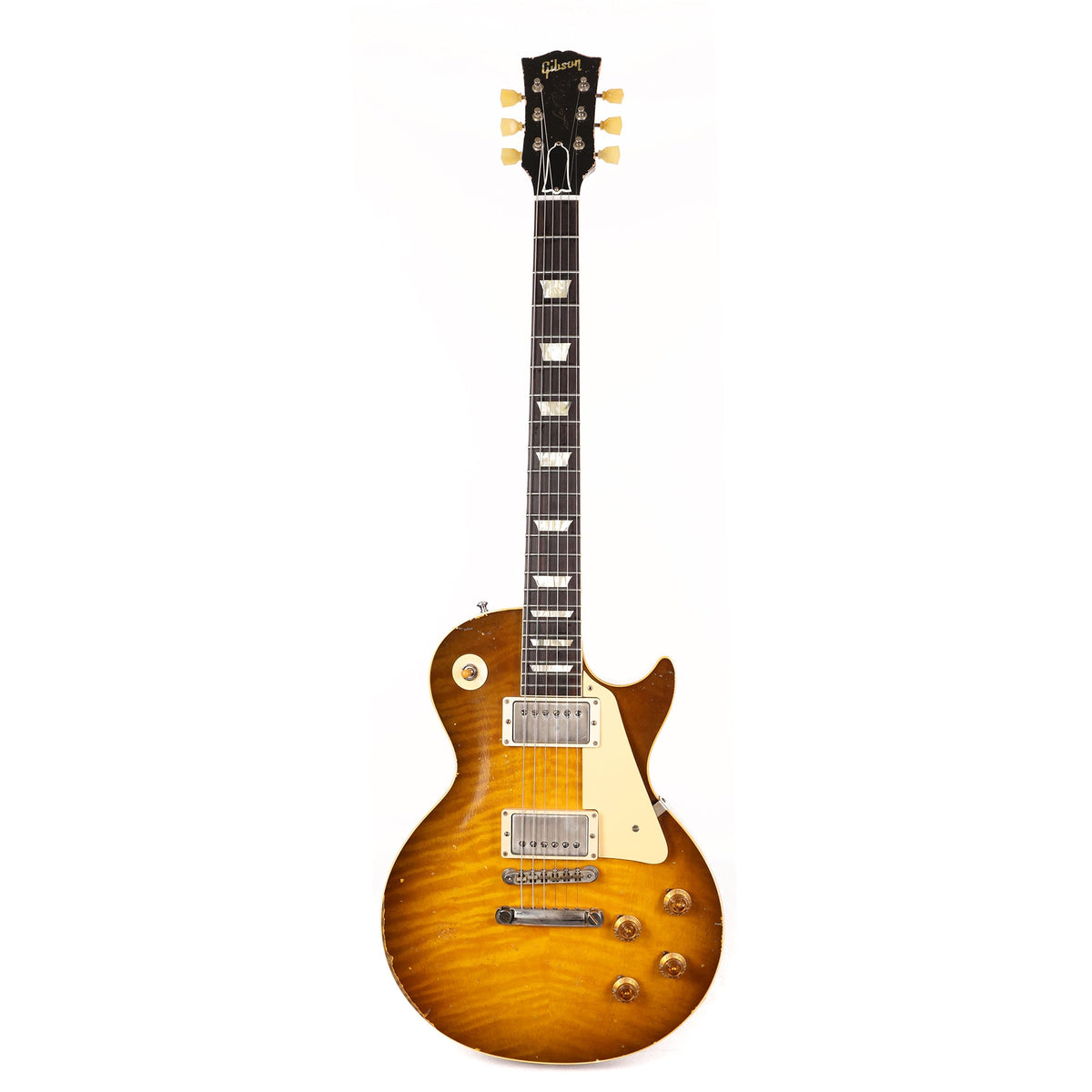 Gibson Custom Shop 1959 Les Paul Standard Heavy Aged Murphy Painted Gold Poppy Burst 2020 — 2