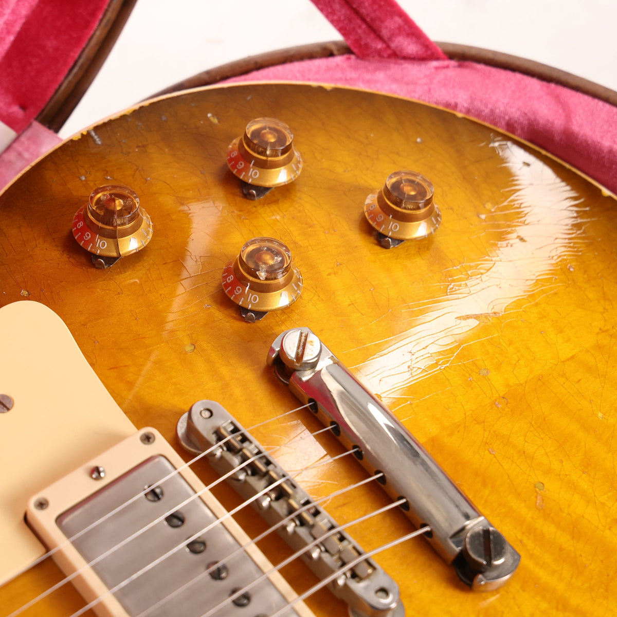 Gibson Custom Shop 1959 Les Paul Standard Heavy Aged Murphy Painted Gold Poppy Burst 2020 — 9