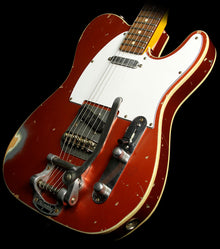 Used 2009 Nash Guitars TC-63 Electric Guitar with Bigsby Relic Candy Apple Red