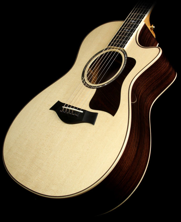 Taylor 812ce Grand Concert Acoustic Guitar with High Performance Package Natural