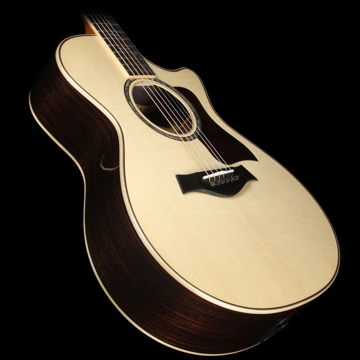 Taylor 812ce Grand Concert Acoustic Guitar Natural