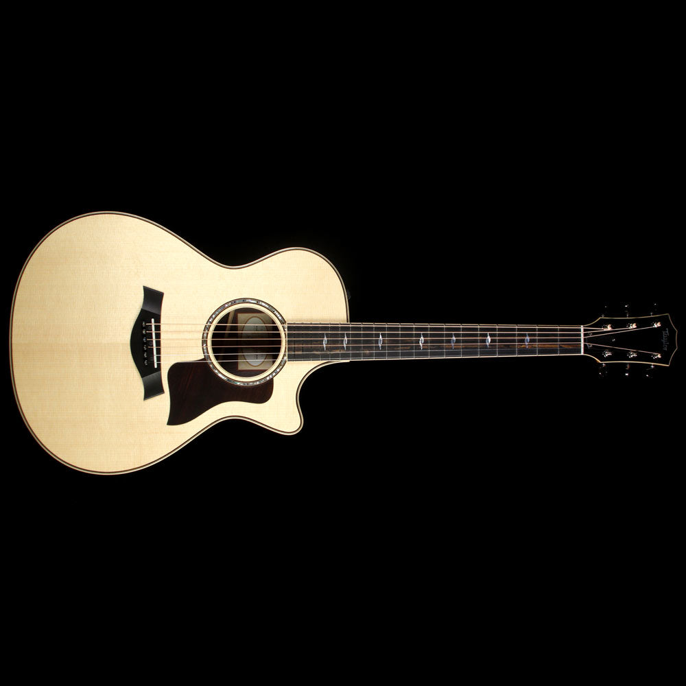 Taylor 812ce Grand Concert Acoustic Guitar Natural — 2