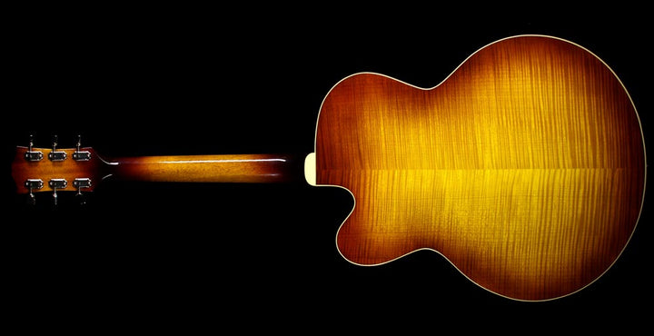 Gibson Custom Shop Solid Formed 17 Inch Venetian Cutaway Archtop Electric Guitar Sunset Tea Burst