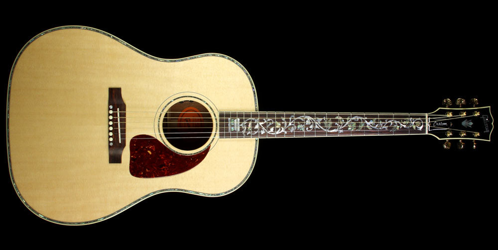 Used Gibson Montana J-45 Limited Edition Vine Koa Acoustic Guitar Natural — 2