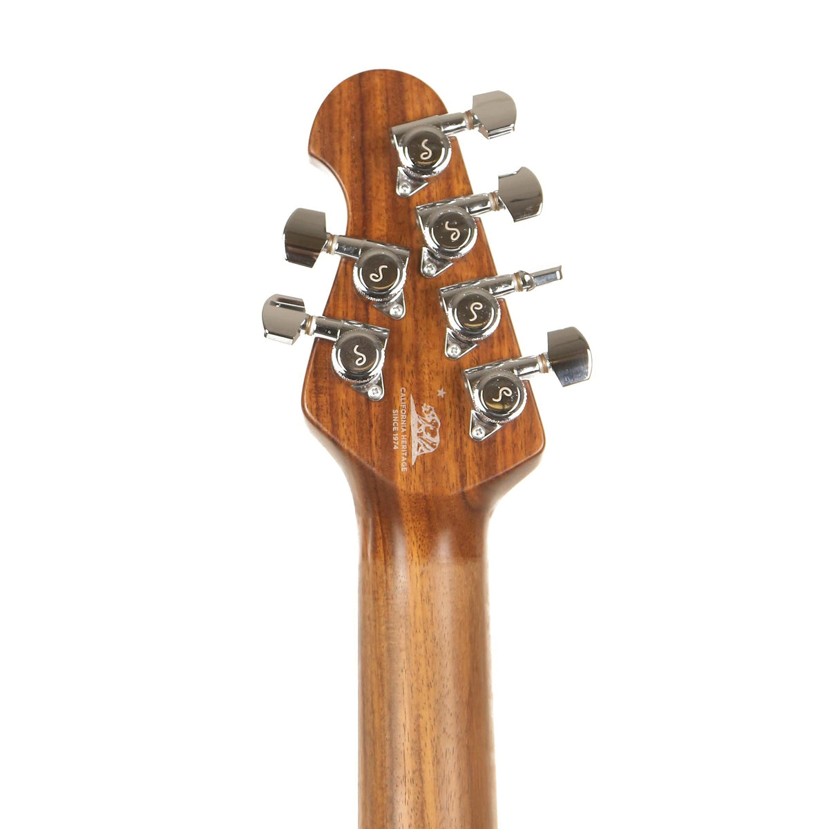 Ernie Ball Music Man Albert Lee HH Tremolo Translucent Walnut 2018 — 5