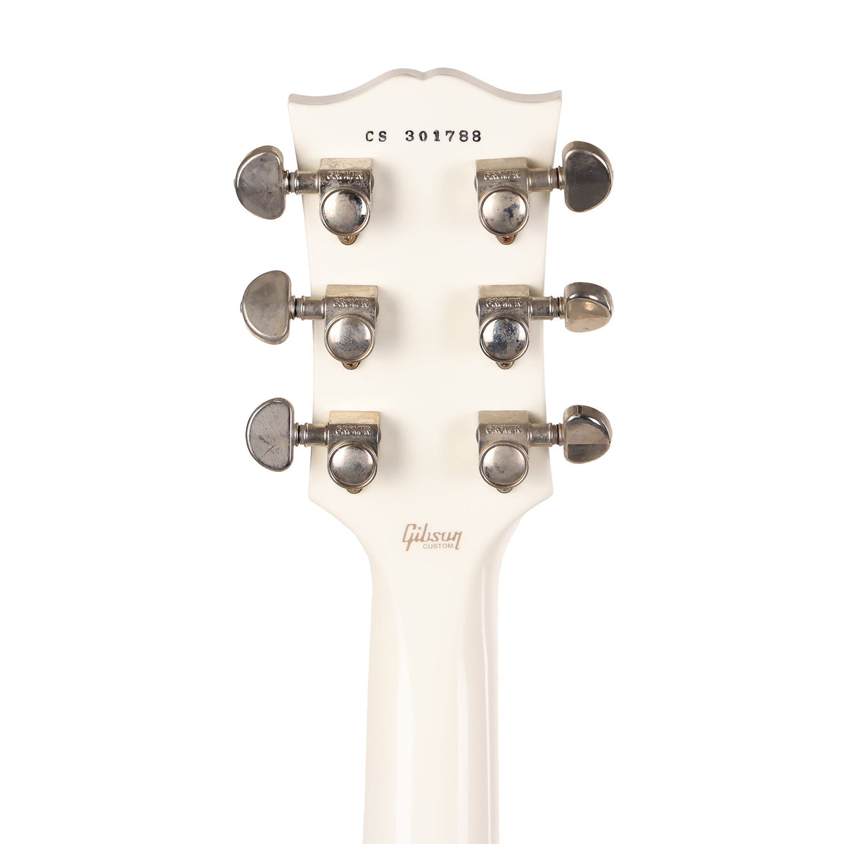 Gibson Custom Shop Les Paul Custom Alpine White VOS Nickel Hardware 2023 — 5