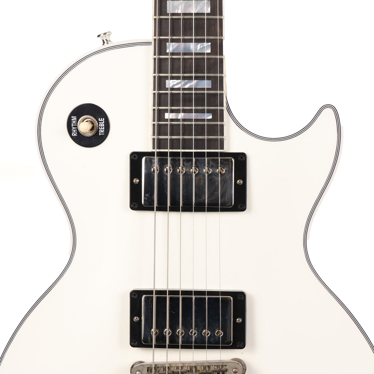 Gibson Custom Shop Les Paul Custom Alpine White VOS Nickel Hardware 2023 — 6
