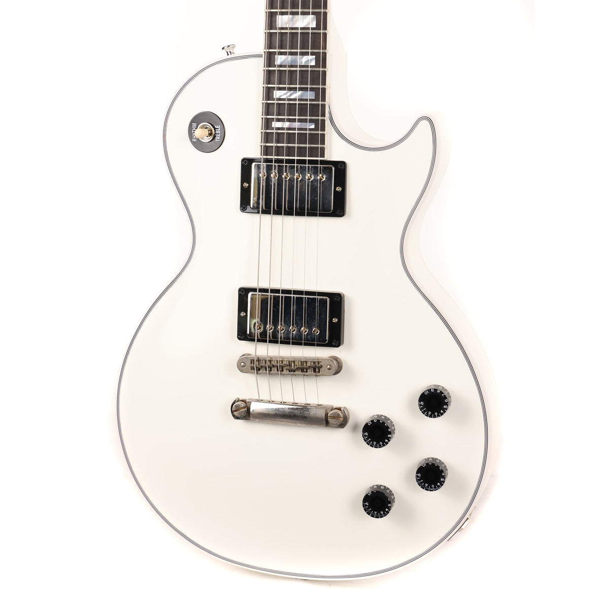 Gibson Custom Shop Les Paul Custom Alpine White VOS Nickel Hardware 2023 — 7