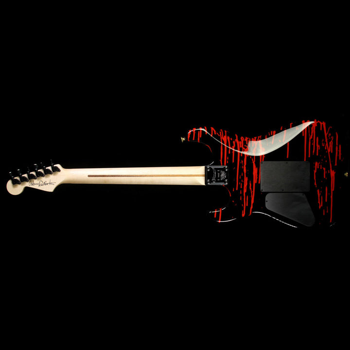 Charvel Custom Shop Warren DeMartini San Dimas Electric Guitar Skull Graphic