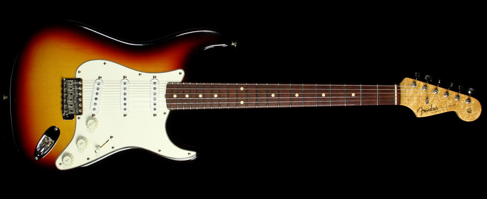 Used 1999 Fender Custom Shop Time Machine Stratocaster NOS Electric Guitar Three-Tone Sunburst — 2