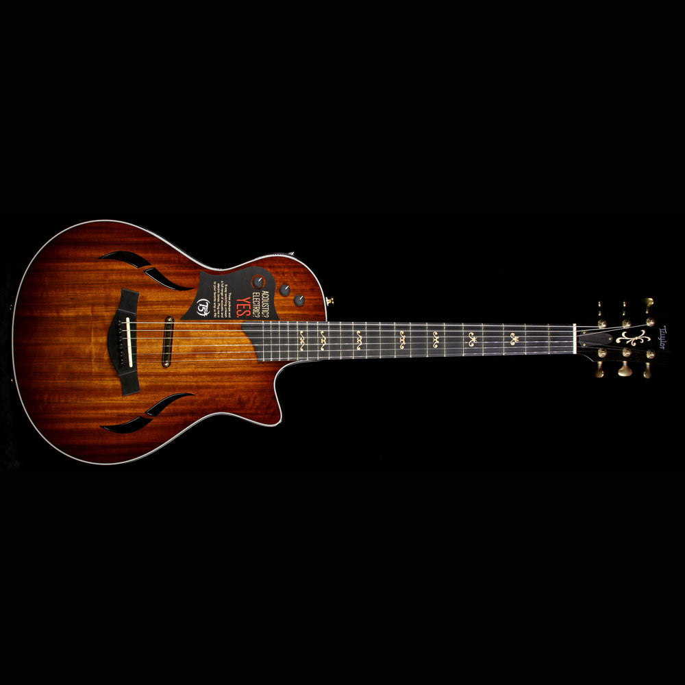 Taylor Custom Shop BTO T5z Ovangkol Electric Guitar Shaded Edgeburst — 2