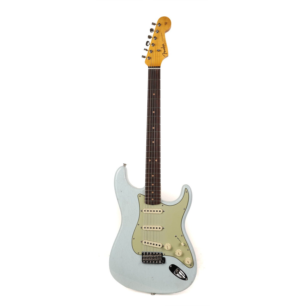 Fender Custom Shop 1963 Stratocaster Journeyman Relic Super Faded Aged Sonic Blue 2023 — 2