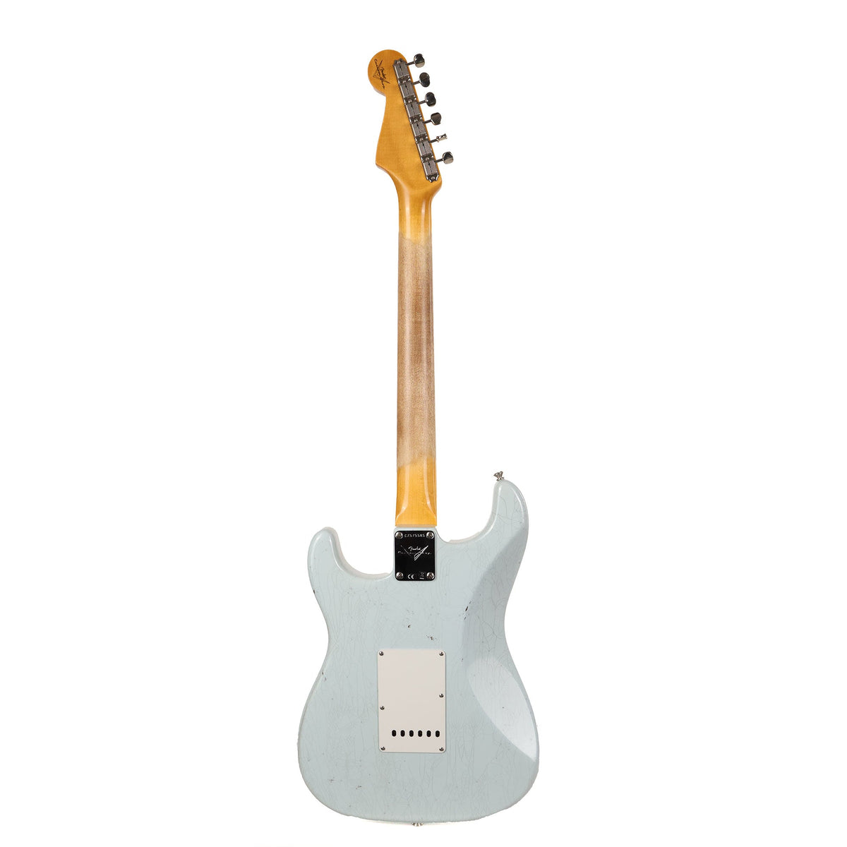 Fender Custom Shop 1963 Stratocaster Journeyman Relic Super Faded Aged Sonic Blue 2023 — 3