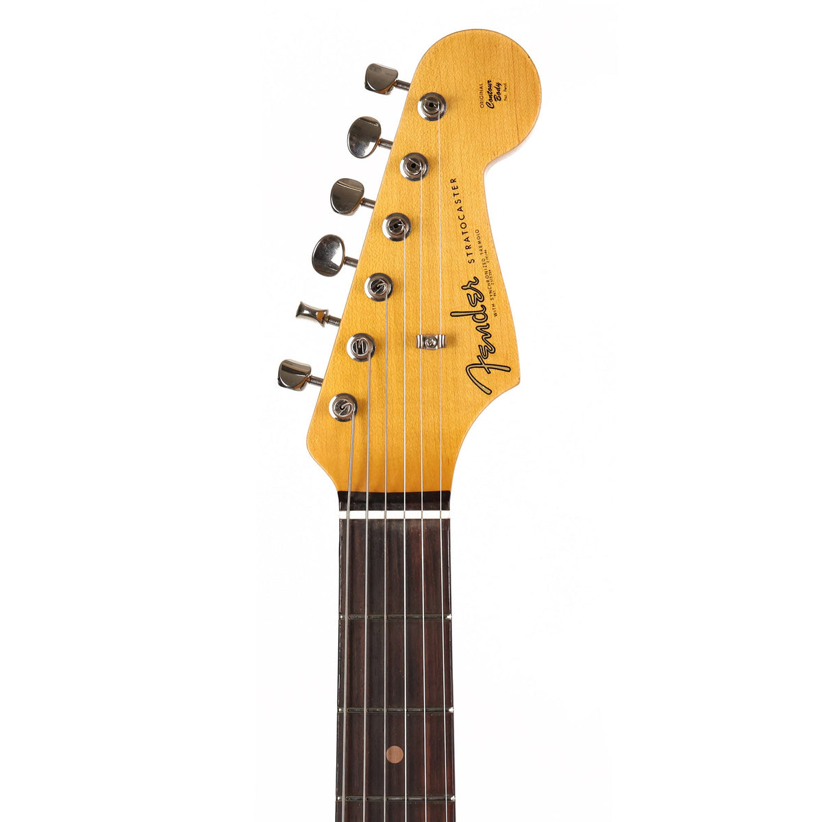 Fender Custom Shop 1963 Stratocaster Journeyman Relic Super Faded Aged Sonic Blue 2023 — 4